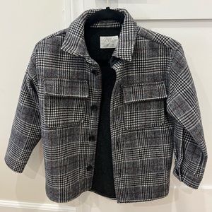 Wool Plaid overshirt/jacket